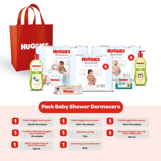 Pack Baby Shower Dermacare